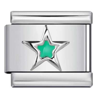 Star Italian Charm Link 312