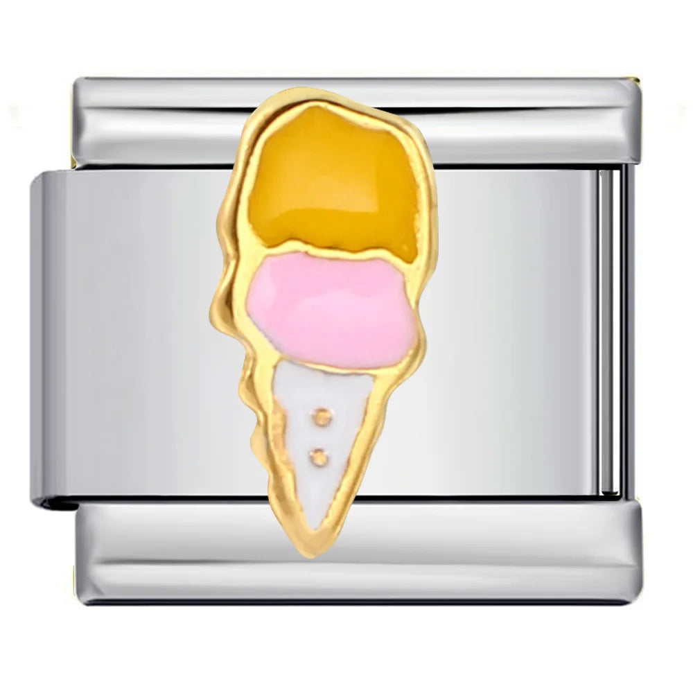 Coffee Italian Charm Link 260