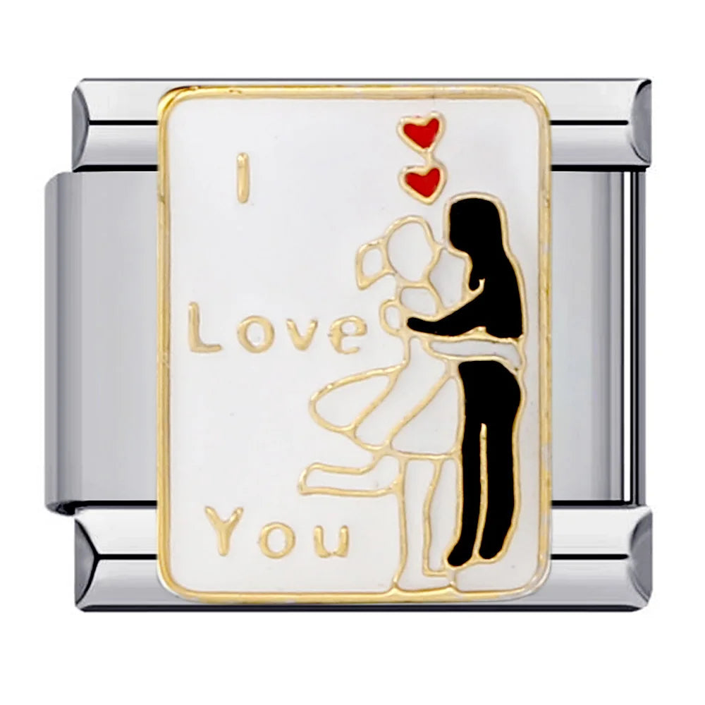 Wedding Italian Charm Link 282