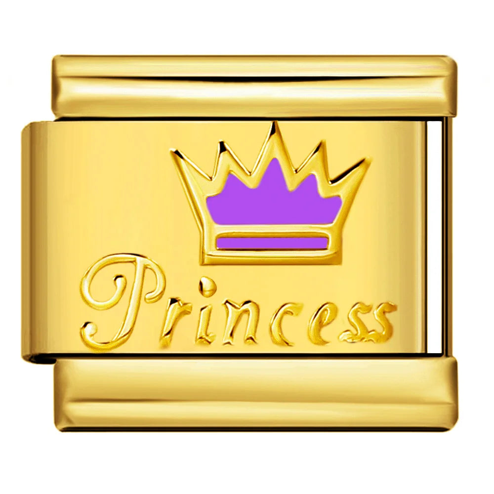 Princess Crown Italian Charm 311
