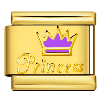 Princess Crown Italian Charm 311