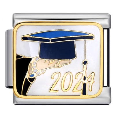Graduation Italian Charm Link 317