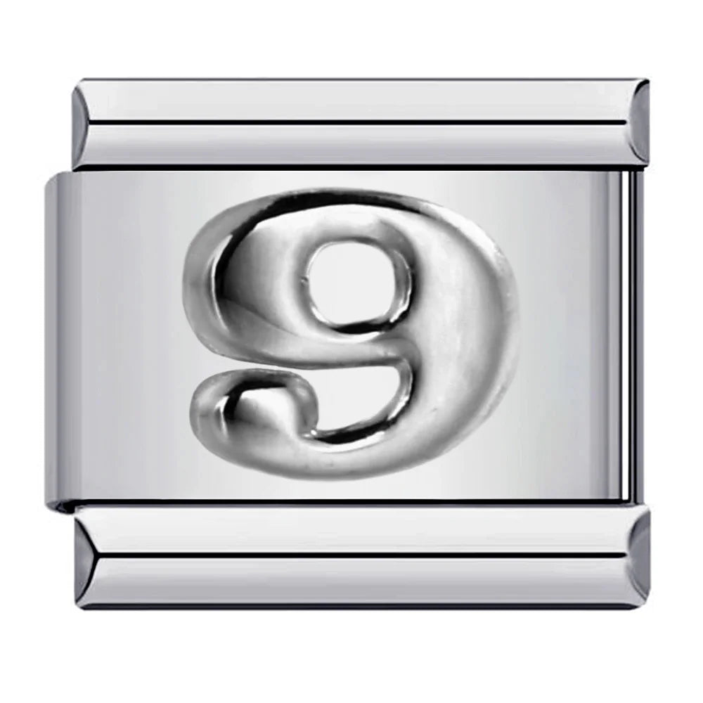 0-9 Number Italian Charm 253