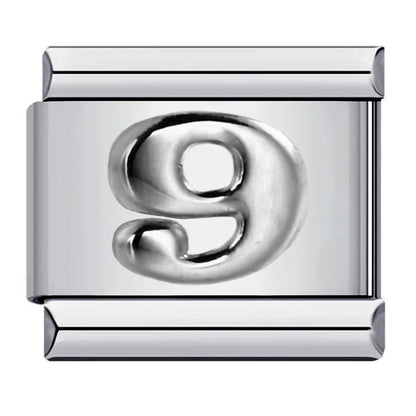 0-9 Number Italian Charm 253