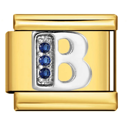 Gold Color 26 English Letters 383