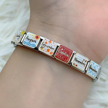 12 Month Italian Charm Link 190