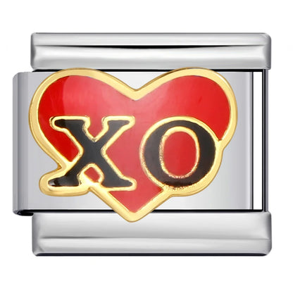 Heart Italian Charm Link 275