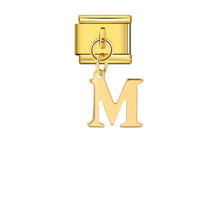 Gold Color Pendant 26 English Letter 520