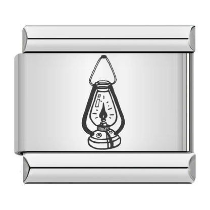 Laser Italian Charm Links 360