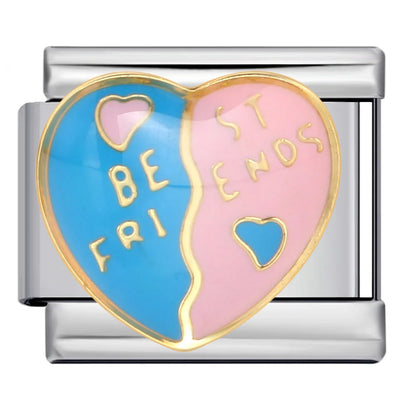 Heart Italian Charm Link 275