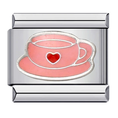 Coffee Italian Charm Links 122