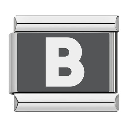 Laser 26 English Letters Charm 028