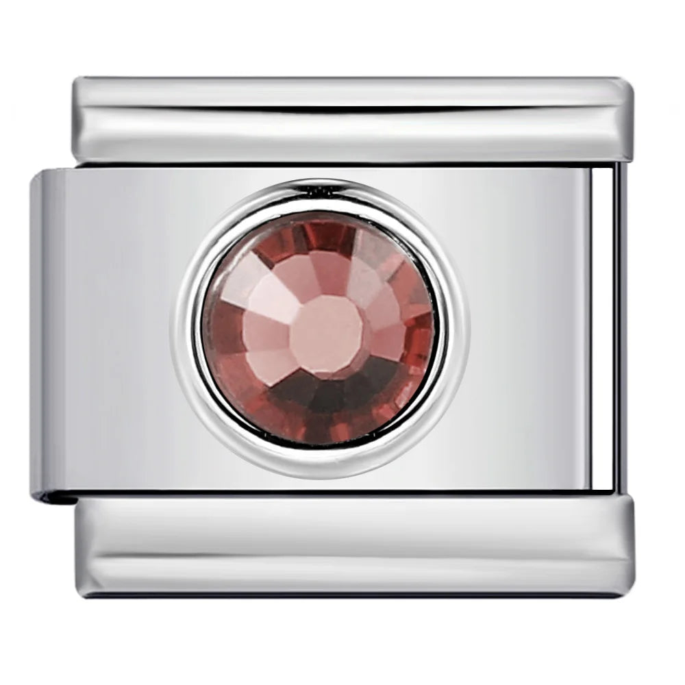 Colorful Zirconia Italian Charm 506