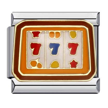 Poker Italian Charm Links 087