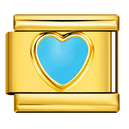 Gold Color Italian Charm Link 477