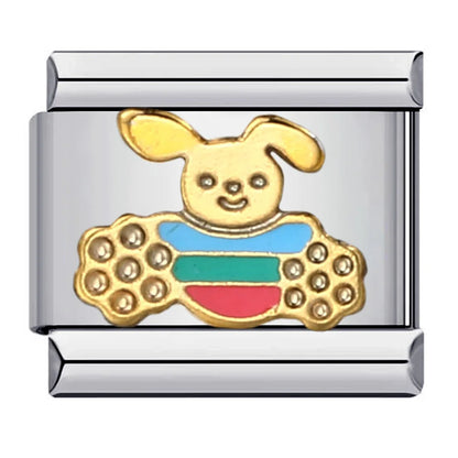Animal Italian Charm Links 074