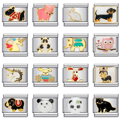 Animal Italian Charm Links 074
