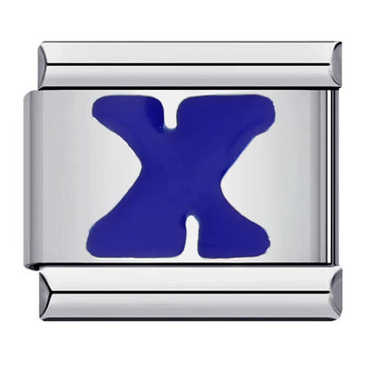 Blue Color 26 English Letters 002