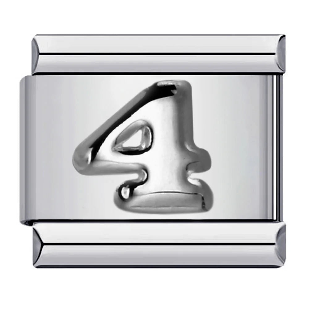0-9 Number Italian Charm 253