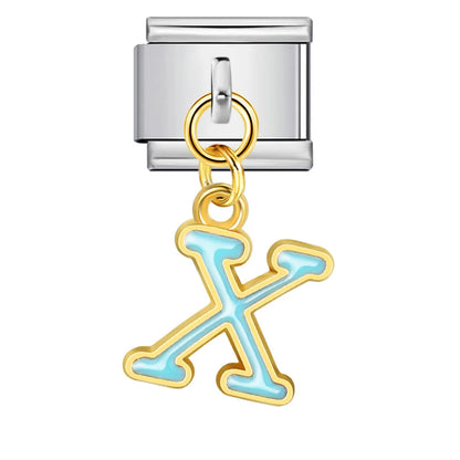 Silver Color 26 English Letter 462