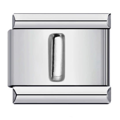 Silver Color 26 English Letters 174