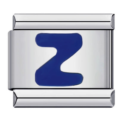 Blue Color 26 English Letters 021