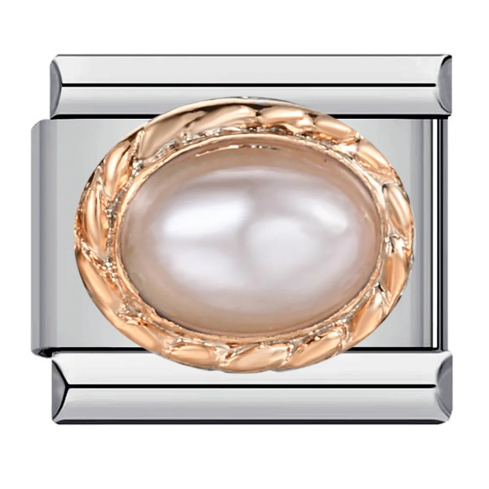 Pink Italian Charm Link 401