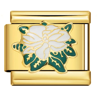 Gold Color Italian Charm Link 176
