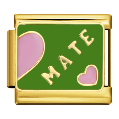 Heart Italian Charm Link 331