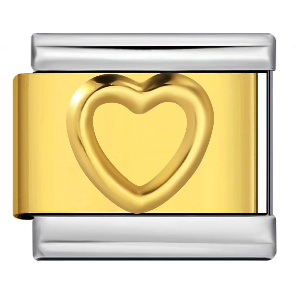 Simple Italian Charm Link 419