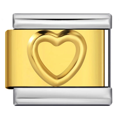 Simple Italian Charm Link 419