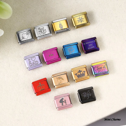 Laser Customization Italian Charm 514