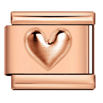 Rose Gold Color Italian Charm 476