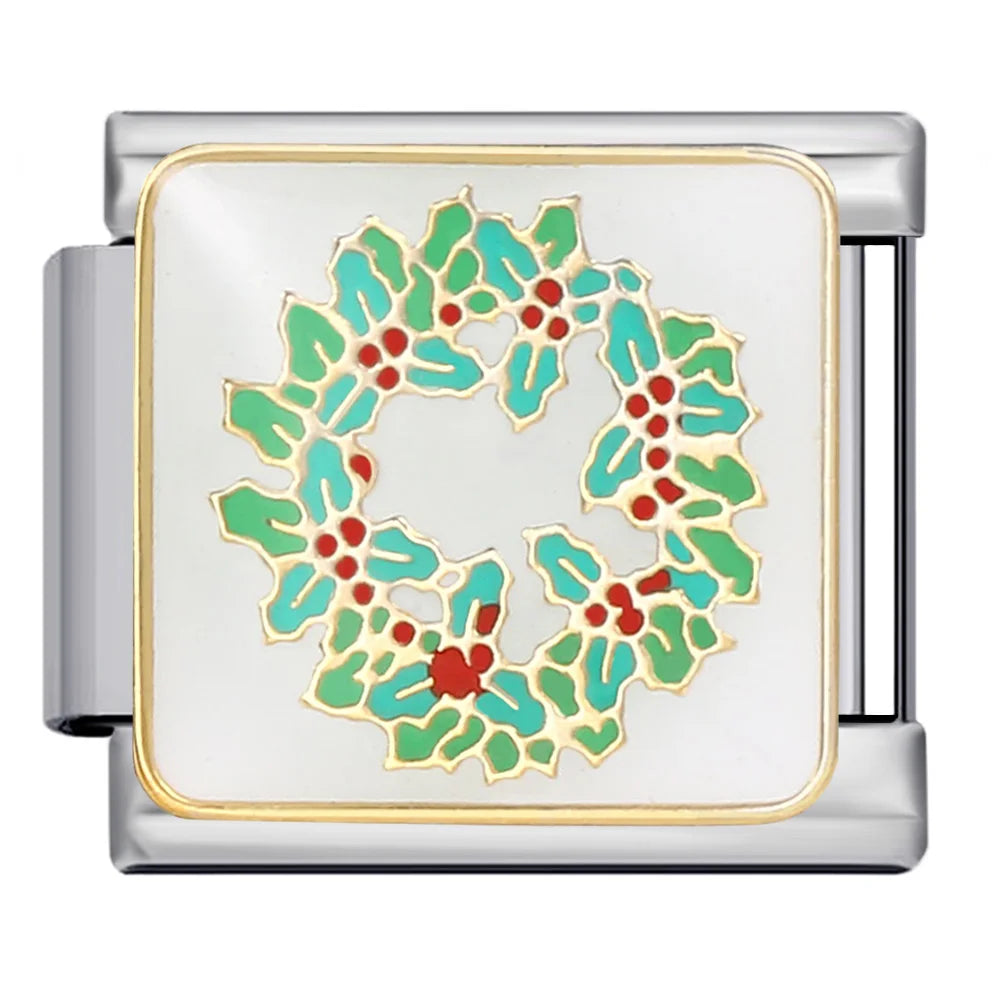 Christmas Italian Charm Link 187