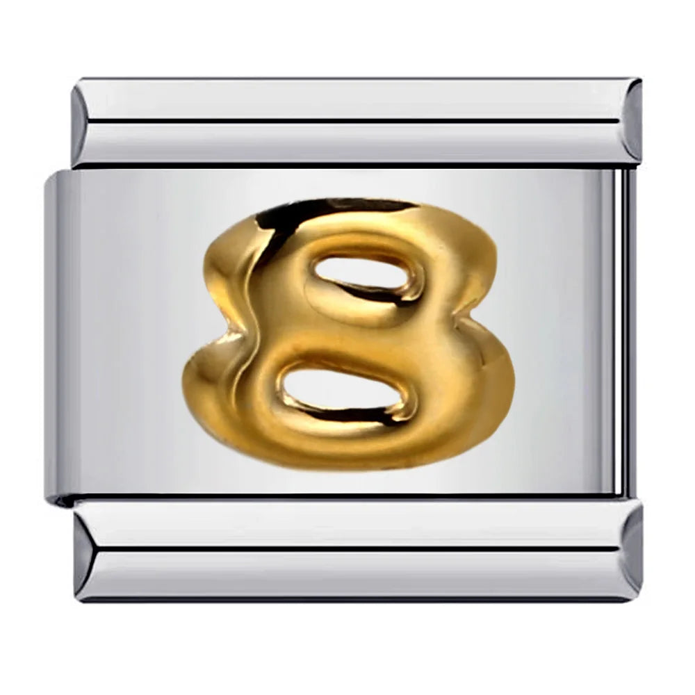 0-9 Number Italian Charm Links 069