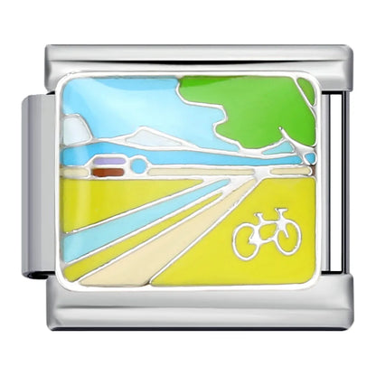 Beach Italian Charm Links 155