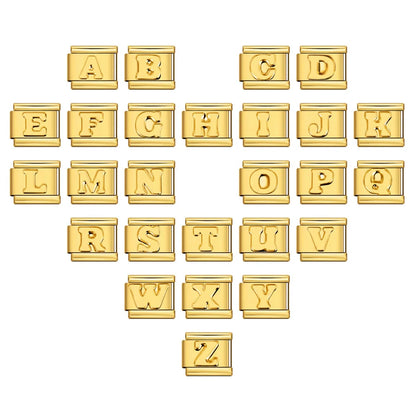 Gold Color 26 English Letter 531