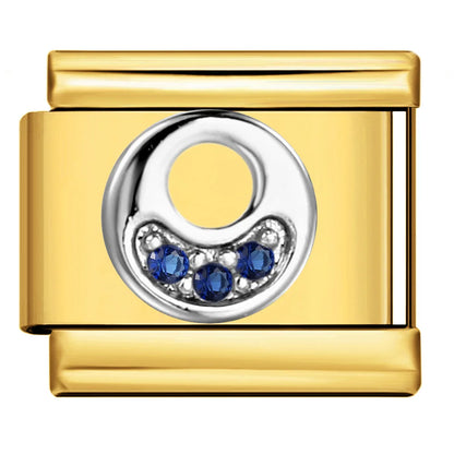 Gold Color 26 English Letters 383
