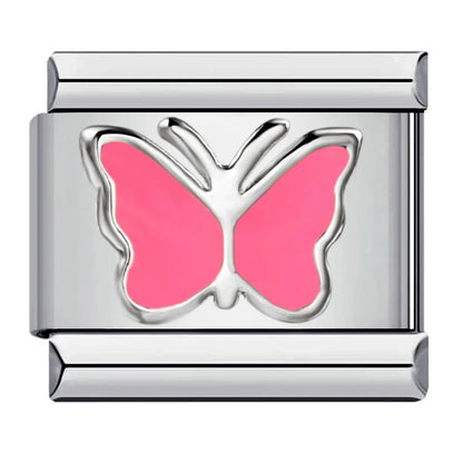 Butterfly Italian Charm Link 479