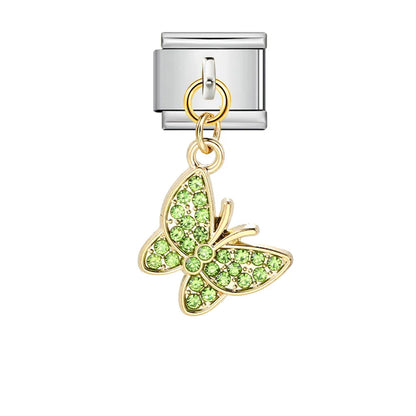 Butterfly Pendant Italian Charm 542