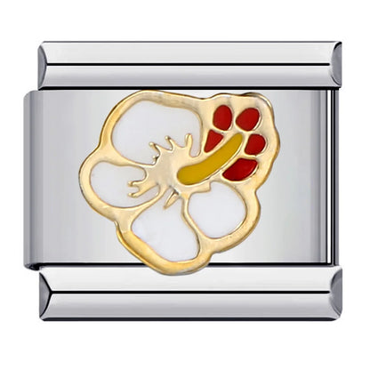 Flower Italian Charm Links 141