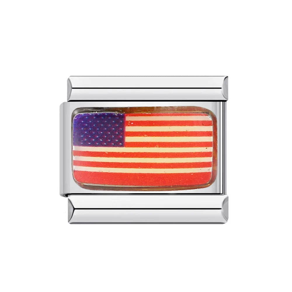 USA Italian Charm Links 136