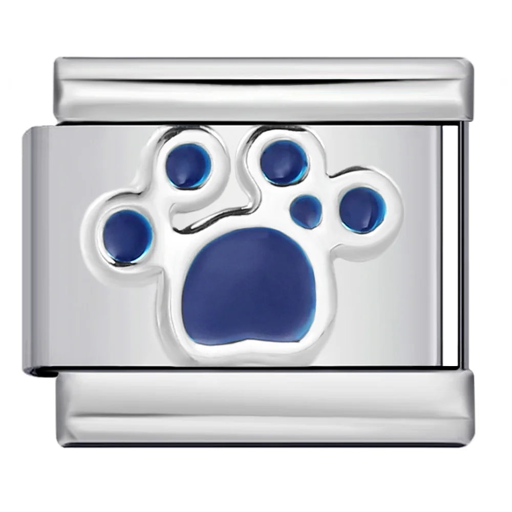 Blue Italian Charm Link 320