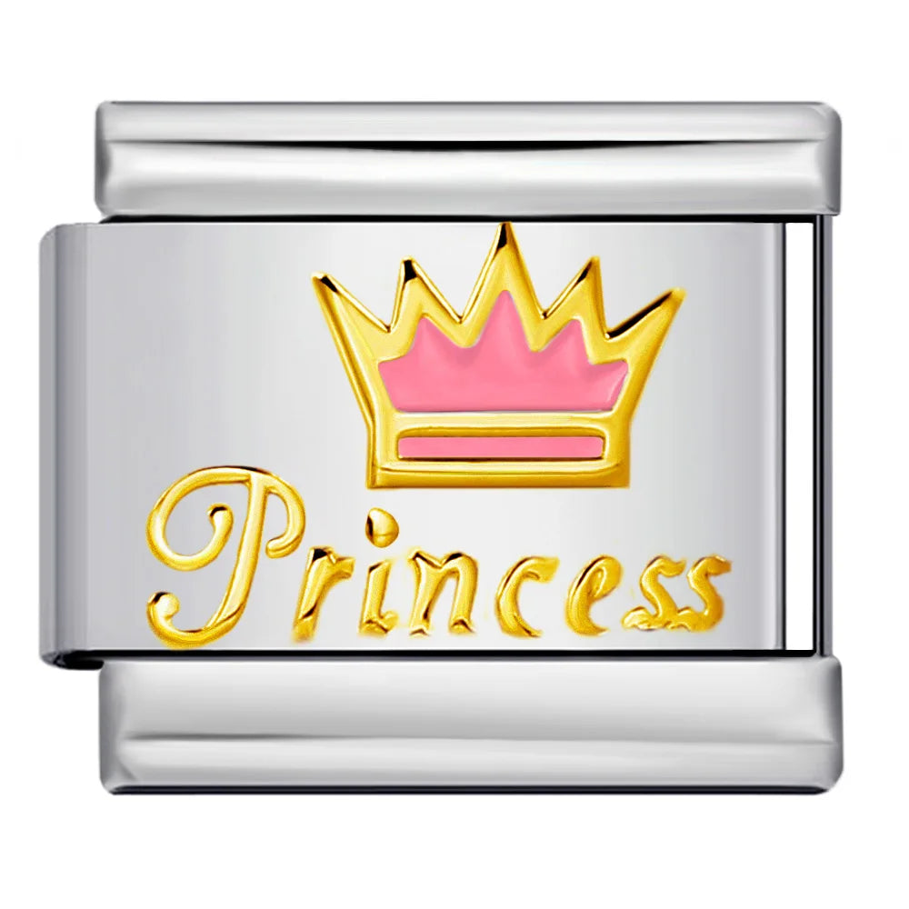 Princess Crown Italian Charm 311
