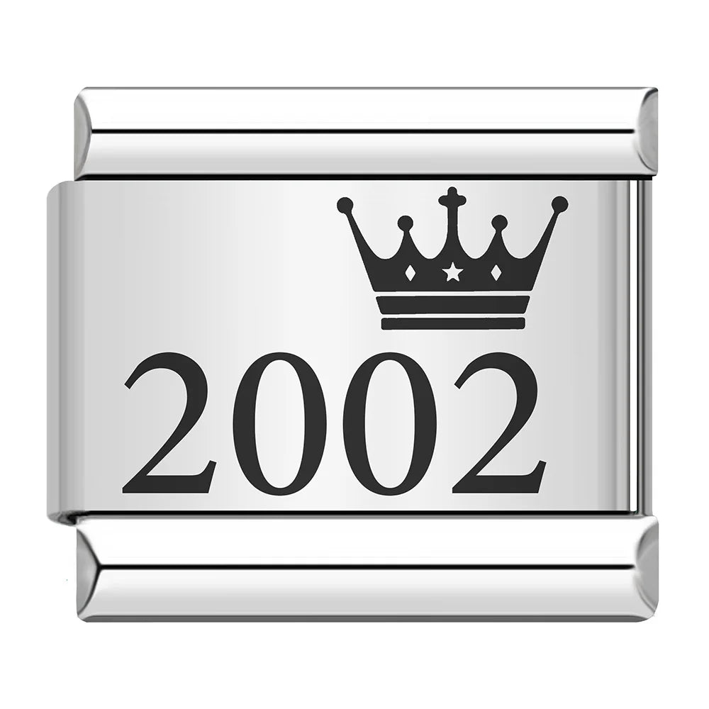 Laser Italian Charm Links 051