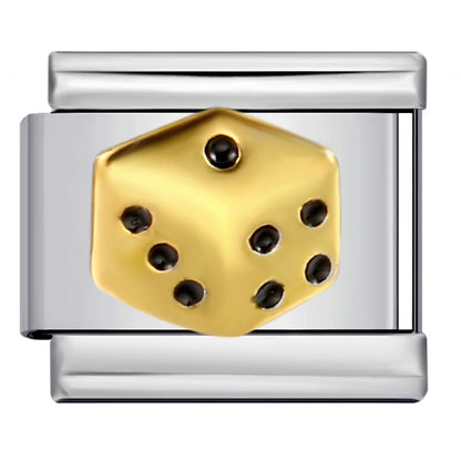 Poker Italian Charm Links 087