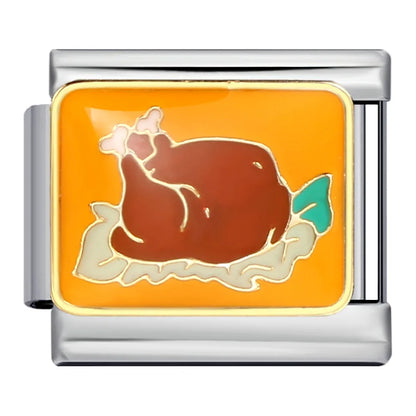 Thanksgiving Italian Charm Link 188