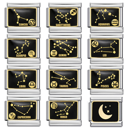 12 Constellation Italian Charm 255
