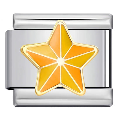 Star Italian Charm Links 107
