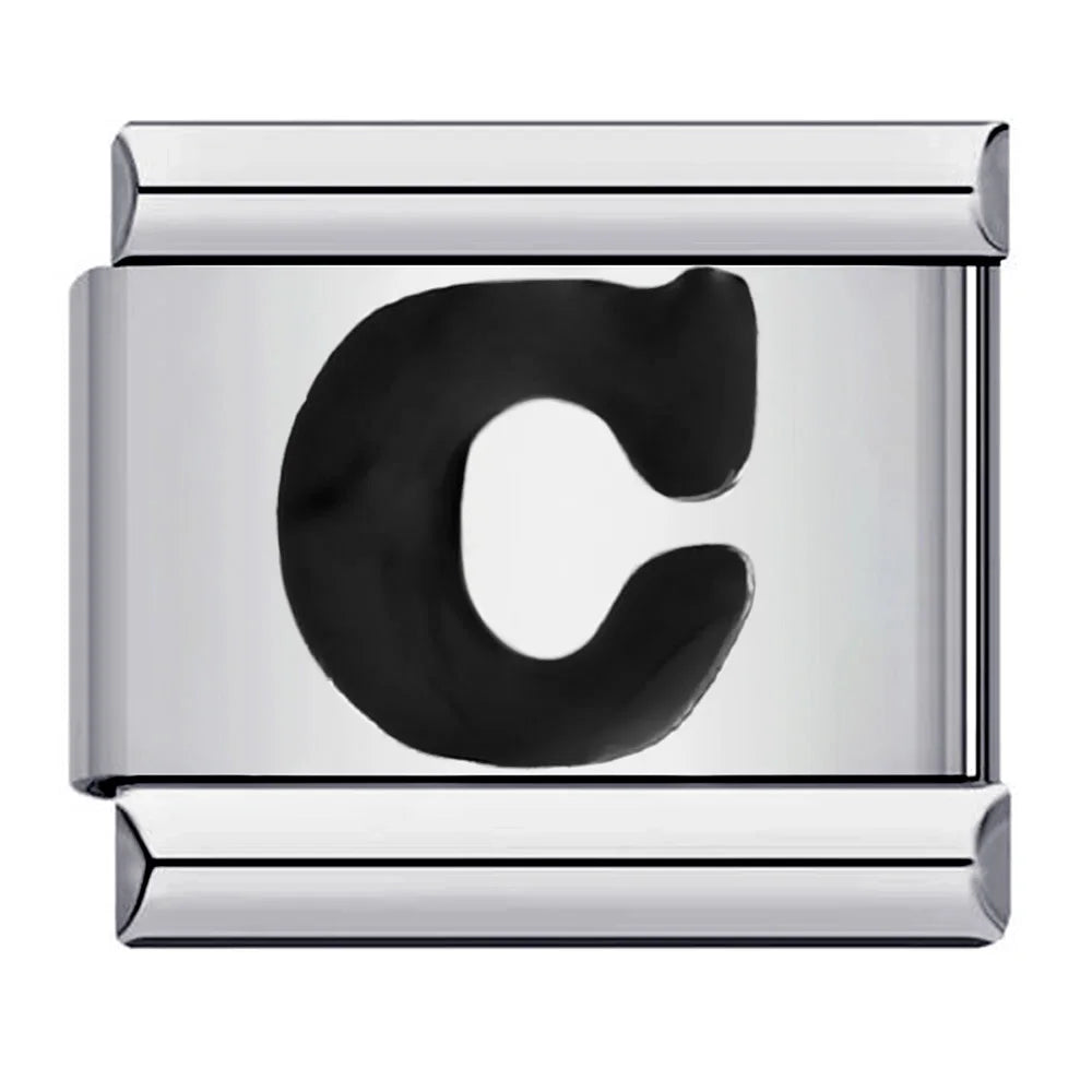 Black Color 26 English Letter 001